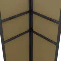 Belvédère avec double toit 3x3x2,7 m Taupe 180 g/m²