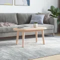 Dessus de table 70x35x2,5 cm bois de pin massif ovale
