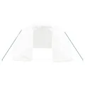 Serre avec cadre en acier blanc 12 m² 4x3x2 m