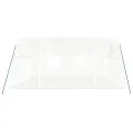 Serre avec cadre en acier blanc 12 m² 4x3x2 m