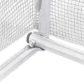 Serre avec cadre en acier blanc 12 m² 4x3x2 m