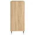 Armoire à disques chêne sonoma 84,5x38x89 cm bois d'ingénierie