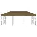 Chapiteau 6x3 m Taupe 180 g/m²