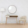 Panneaux muraux 48 pcs blanc 50x50 cm XPS 12 m² étoile
