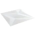 Panneaux muraux 48 pcs blanc 50x50 cm XPS 12 m² étoile