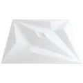 Panneaux muraux 48 pcs blanc 50x50 cm XPS 12 m² étoile