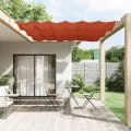 Auvent vertical Terre cuite 60x360 cm Tissu oxford