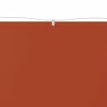 Auvent vertical Terre cuite 60x360 cm Tissu oxford