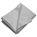 Bâche 260 g/m² 4x8 m Gris PEHD