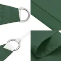 Voile de parasol tissu oxford carré 4,5x4,5 m vert foncé