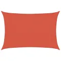 Voile d'ombrage 160 g/m² Terre cuite 3x4,5 m PEHD