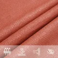 Voile d'ombrage 160 g/m² Terre cuite 3x4,5 m PEHD