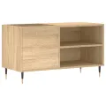 Armoire à disques chêne sonoma 85x38x48 cm bois d'ingénierie