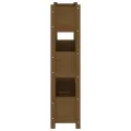 Jardinière Marron miel 77x25x104,5 cm Bois massif de pin