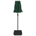 Parasol de jardin à double tête vert 316x240 cm