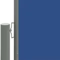 Auvent latéral rétractable Bleu 220x1000 cm