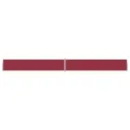 Auvent latéral rétractable de patio 140x1200 cm Rouge