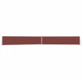 Auvent latéral rétractable de patio 140x1200 cm Marron