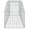 Panier de gabions arqué 200x50x40/60 cm Fer galvanisé