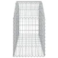 Panier de gabions arqué 150x50x60/80 cm Fer galvanisé