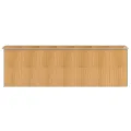 Abri de jardin Marron clair 192x606x223 cm Acier galvanisé