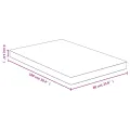 Dessus de table 60x100x4 cm bambou