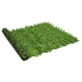 Écran de balcon avec feuilles vert 500x150 cm