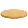 Dessus de table Ø90x4 cm bambou