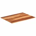 Dessus de table bois massif d'acacia 15-16 mm 60x80 cm