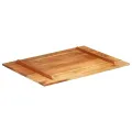 Dessus de table bois massif d'acacia 15-16 mm 60x80 cm