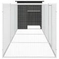 Poulailler Anthracite 400x91x100 cm Acier galvanisé
