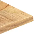 Dessus de table Bois de manguier solide 25-27 mm 80x60 cm