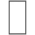 Portant de bois de chauffage Noir mat 110x28x214 cm Acier