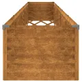 Lit surélevé de jardin 482x50x36 cm acier corten