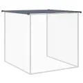 Poulailler avec toit anthracite 203x98x90 cm acier galvanisé