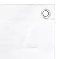 Bâche 260 g/m² 4x4 m Blanc PEHD