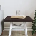 Dessus de table bois massif traité bordure assortie