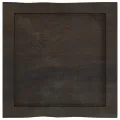 Dessus de table bois massif traité bordure assortie