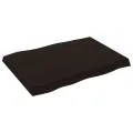 Dessus de table bois massif traité bordure assortie