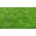 Grillage à poule avec revêtement en PVC 25x0,75 m vert