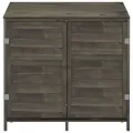 Remise de jardin Anthracite 102x52x112 cm Bois de sapin solide