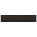 Dessus de table marron foncé bois chêne massif traité