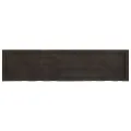 Dessus de table marron foncé bois chêne massif traité