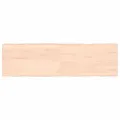 Dessus de table bois massif non traité bordure assortie