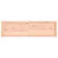 Dessus de table bois massif non traité bordure assortie