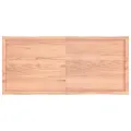 Dessus de table bois massif traité bordure assortie
