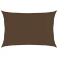 Voile d'ombrage 160 g/m² Marron 2,5x3,5 m PEHD