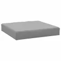 Coussins de palette lot de 2 gris tissu oxford