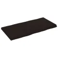 Dessus de table bois massif traité bordure assortie