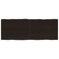 Dessus de table bois massif traité bordure assortie